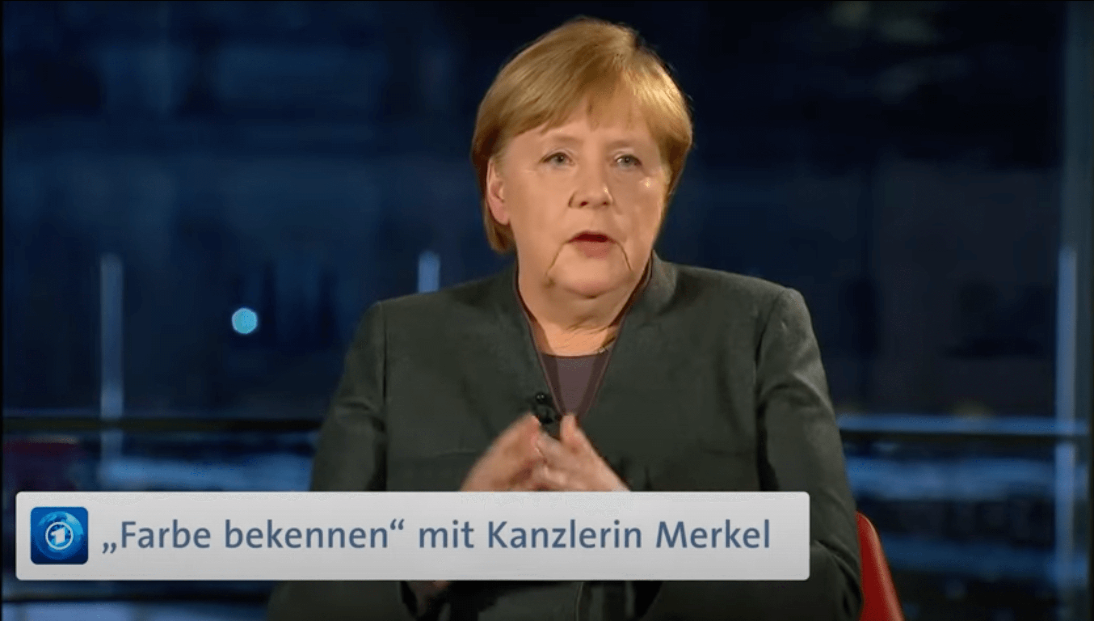 ARD und Merkel: Verwaschen statt „Farbe bekennen“
